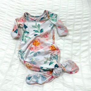 Caden Lane floral knotted gown